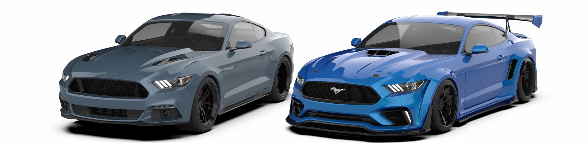 Robot Craftsman Ford Mustang V3 Widebody Kit 2015-2023 Aftermarket Carbon Fiber Part / Bodykit - Robot Bodykits