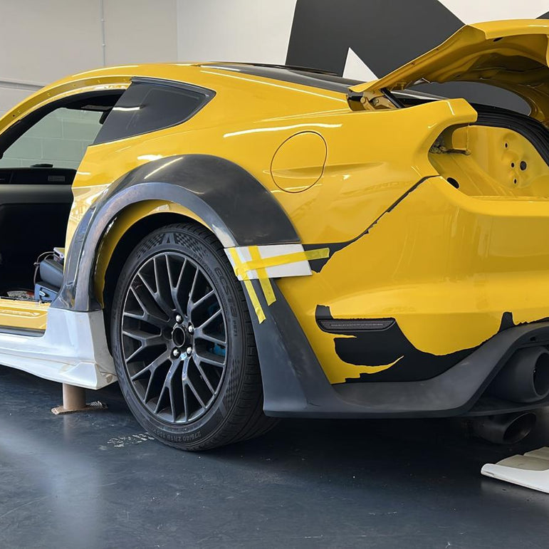Robot Craftsman Ford Mustang V3 Widebody Kit 2015-2023 Aftermarket Carbon Fiber Part / Bodykit - Robot Bodykits