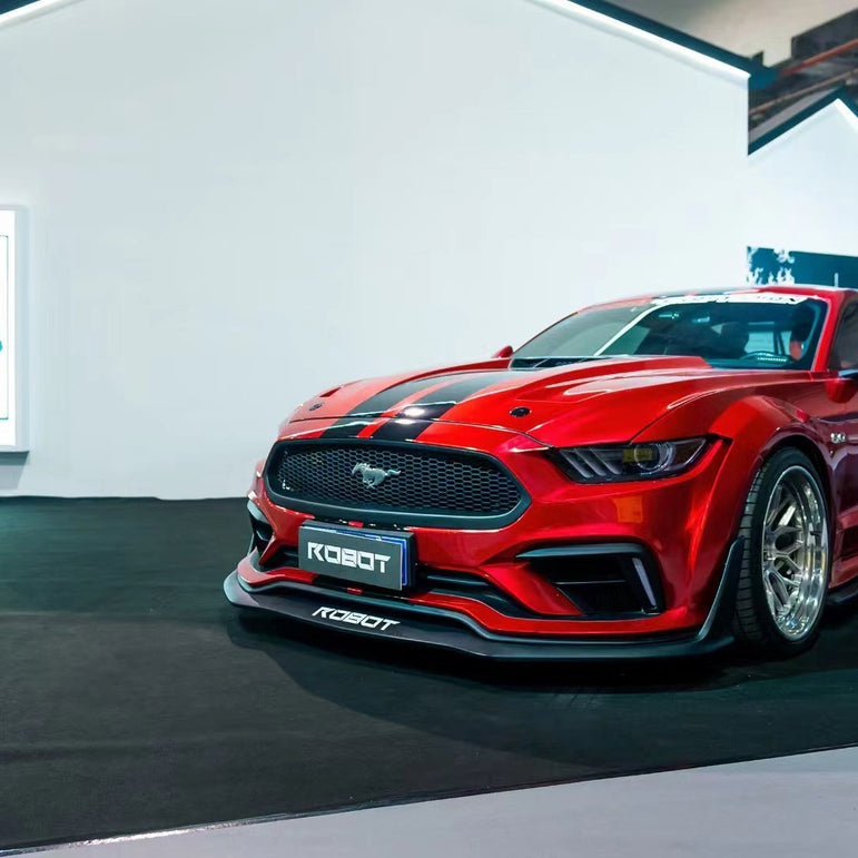 Robot Craftsman Ford Mustang V3 Widebody Kit 2015 - 2023 Aftermarket Carbon Fiber Part / Bodykit - Robot Bodykits