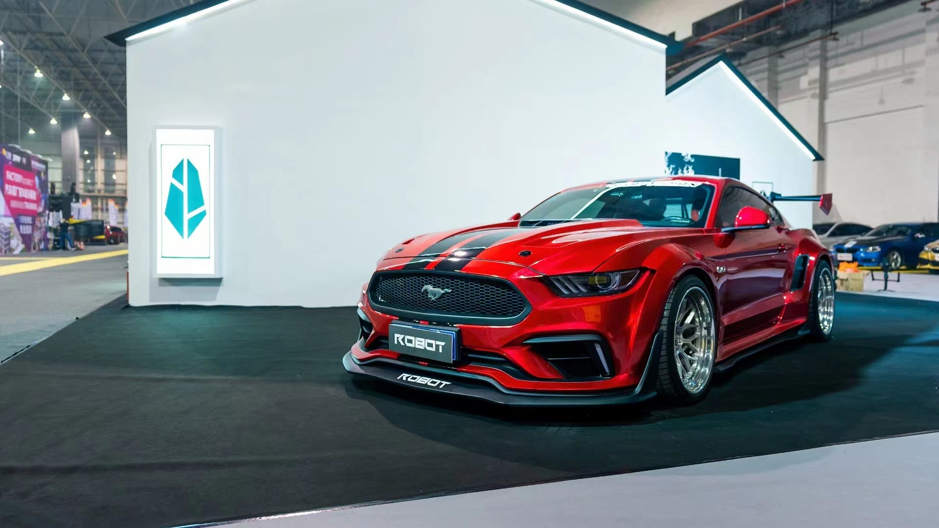 Robot Craftsman Ford Mustang V3 Widebody Kit 2015 - 2023 Aftermarket Carbon Fiber Part / Bodykit - Robot Bodykits