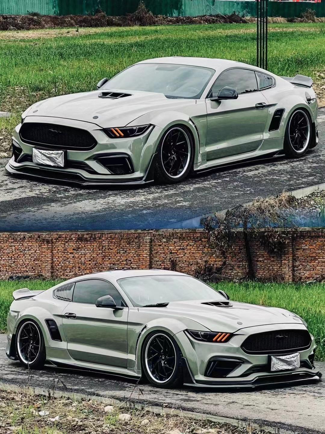 Robot Craftsman Ford Mustang V3 Widebody Kit 2015 - 2023 Aftermarket Carbon Fiber Part / Bodykit - Robot Bodykits