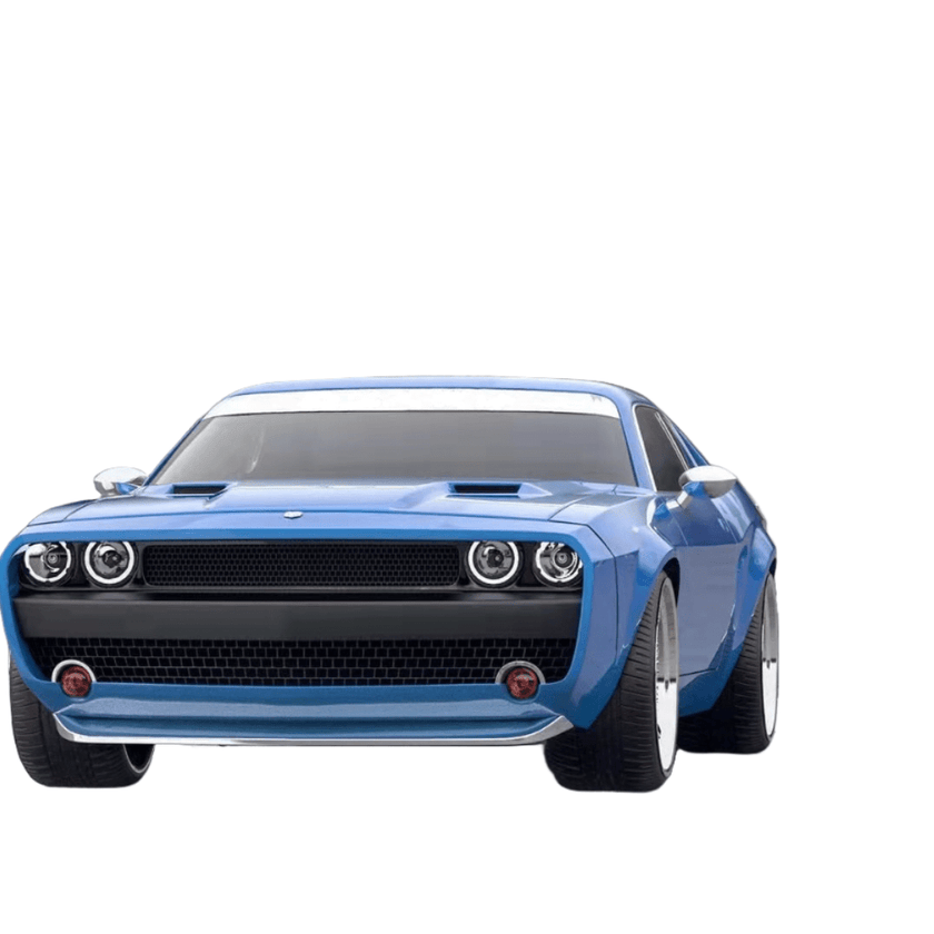 ROBOT CRAFTSMAN Front Bumper "BANDIT" for Dodge Challenger 2015 - ON Aftermarket Carbon Fiber Part / Bodykit - Robot Bodykits