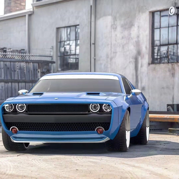ROBOT CRAFTSMAN Front Bumper "BANDIT" for Dodge Challenger 2015 - ON Aftermarket Carbon Fiber Part / Bodykit - Robot Bodykits