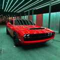 ROBOT CRAFTSMAN Front Bumper "CHOPPER" for Dodge Challenger 2015 - ON Aftermarket Carbon Fiber Part / Bodykit - Robot Bodykits