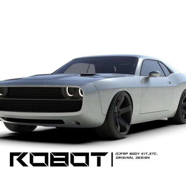 ROBOT CRAFTSMAN Front Bumper "CHOPPER" for Dodge Challenger 2015 - ON Aftermarket Carbon Fiber Part / Bodykit - Robot Bodykits