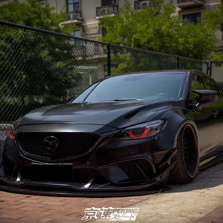 Robot Craftsman Mazda 6 2013 - 2017 Hood / Bonnet Aftermarket Carbon Fiber Part / Bodykit - Robot Bodykits