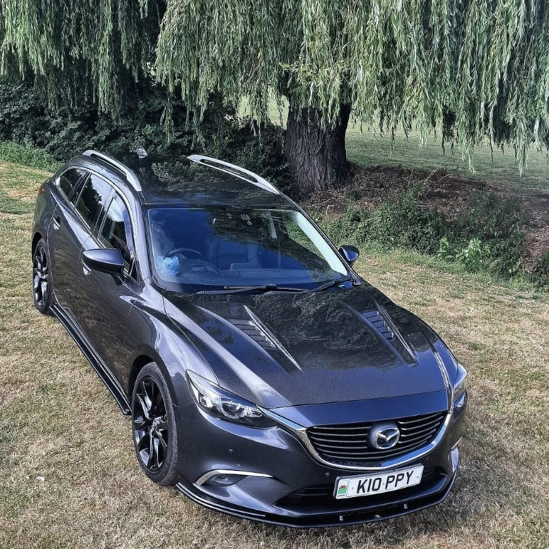 Robot Craftsman Mazda 6 2013-2017 Hood / Bonnet Aftermarket Carbon Fiber Part / Bodykit - Robot Bodykits