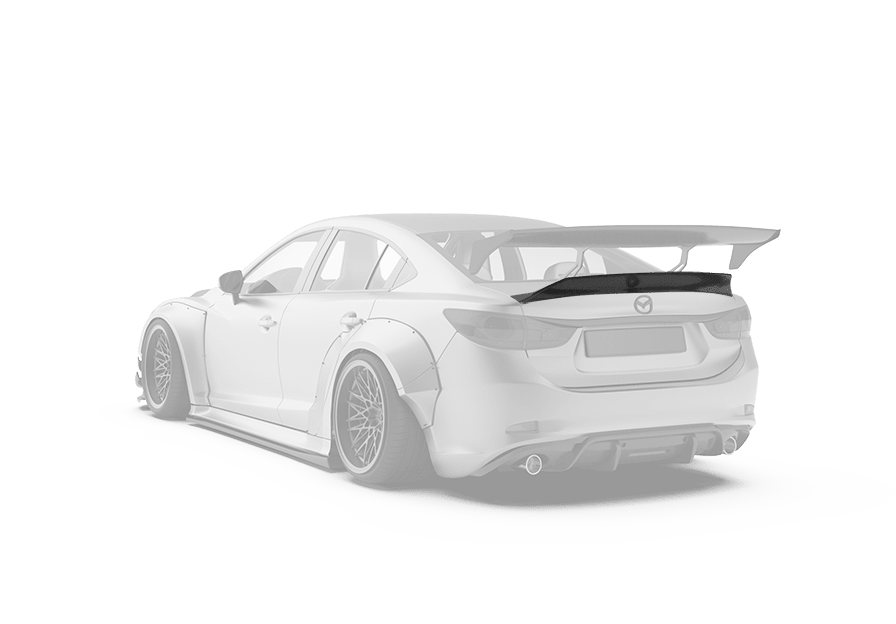 Robot Craftsman Mazda 6 2013-2022 Ducktail Aftermarket Carbon Fiber Part / Bodykit - Robot Bodykits