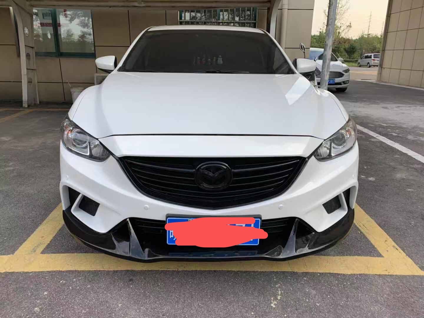 Robot Craftsman Mazda 6 2014 - 2017 Front Bumper & Front Lip Aftermarket Carbon Fiber Part / Bodykit - Robot Bodykits