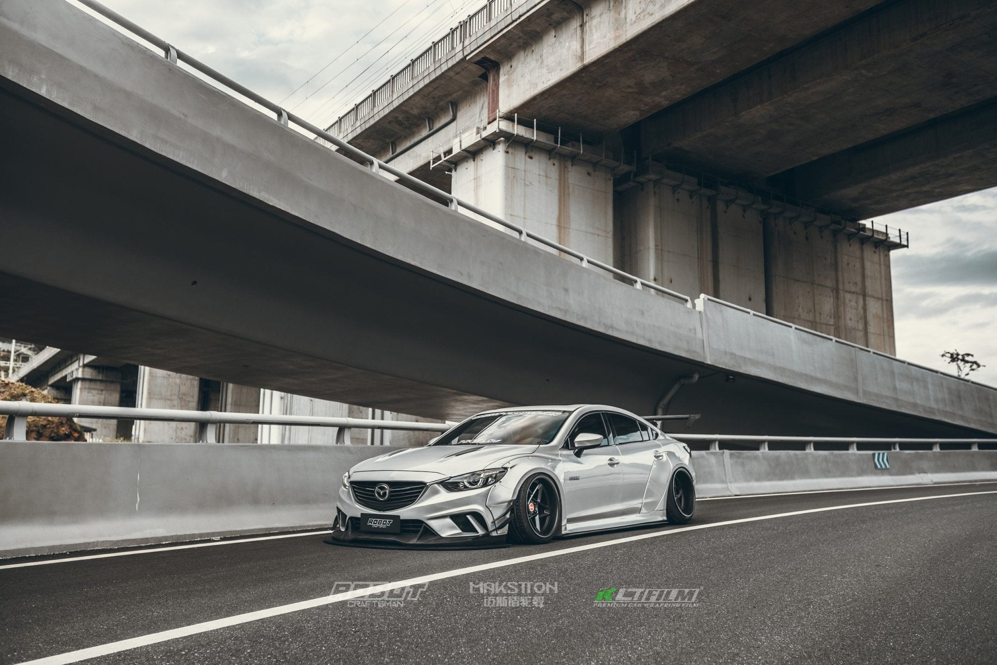 Robot Craftsman Mazda 6 2014 - 2017 Plus Body Kit Fibre Glass Reinforced Plastic Complete Widebody Kit (FRP) Aftermarket Carbon Fiber Part / Bodykit - Robot Bodykits