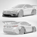 Robot Craftsman Mazda 6 2014 - 2017 Plus Body Kit Fibre Glass Reinforced Plastic Complete Widebody Kit (FRP) Aftermarket Carbon Fiber Part / Bodykit - Robot Bodykits