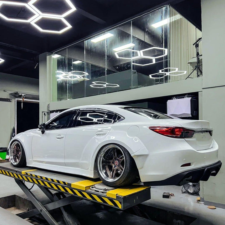 Robot Craftsman Mazda 6 2014 - 2017 Plus Body Kit Fibre Glass Reinforced Plastic Complete Widebody Kit (FRP) Aftermarket Carbon Fiber Part / Bodykit - Robot Bodykits