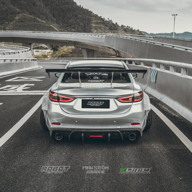 Robot Craftsman Mazda 6 2014 - 2017 Plus Body Kit Fibre Glass Reinforced Plastic Complete Widebody Kit (FRP) Aftermarket Carbon Fiber Part / Bodykit - Robot Bodykits
