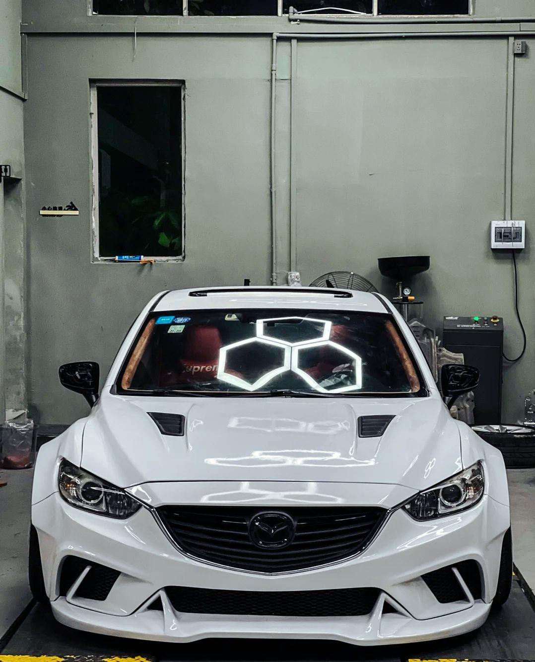 Robot Craftsman Mazda 6 2014 - 2017 Plus Body Kit Fibre Glass Reinforced Plastic Complete Widebody Kit (FRP) Aftermarket Carbon Fiber Part / Bodykit - Robot Bodykits