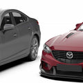 Robot Craftsman Mazda 6 2014 - 2017 Plus Body Kit Fibre Glass Reinforced Plastic Complete Widebody Kit (FRP) Aftermarket Carbon Fiber Part / Bodykit - Robot Bodykits
