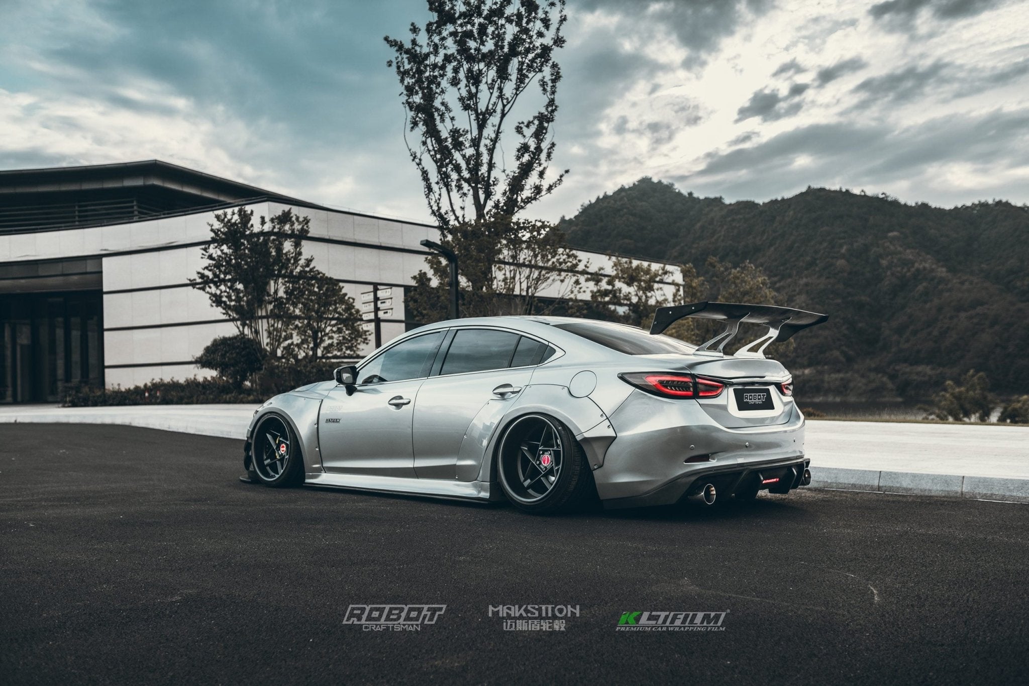 Robot Craftsman Mazda 6 2014 - 2017 Plus Body Kit Fibre Glass Reinforced Plastic Complete Widebody Kit (FRP) Aftermarket Carbon Fiber Part / Bodykit - Robot Bodykits