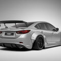 Robot Craftsman Mazda 6 2014 - 2017 Plus Body Kit Fibre Glass Reinforced Plastic Complete Widebody Kit (FRP) Aftermarket Carbon Fiber Part / Bodykit - Robot Bodykits