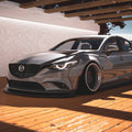 Robot Craftsman Mazda 6 2014 - 2017 Widebody Kit Fibre Glass Reinforced Plastic Complete Body Kit (FRP) Aftermarket Carbon Fiber Part / Bodykit - Robot Bodykits
