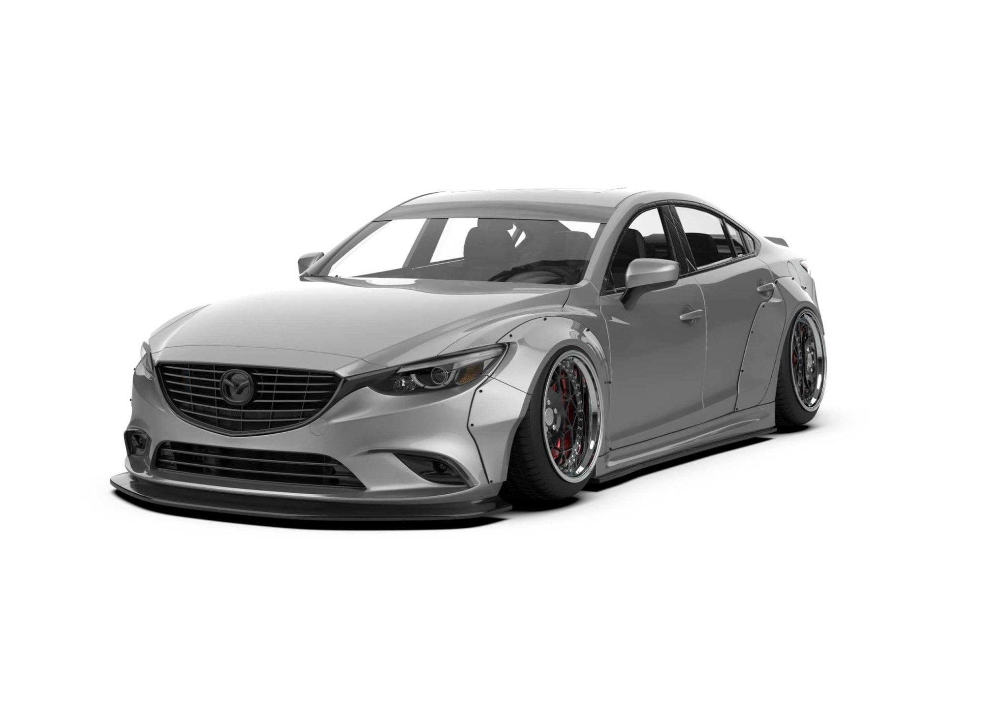 Robot Craftsman Mazda 6 2014 - 2017 Widebody Kit Fibre Glass Reinforced Plastic Complete Body Kit (FRP) Aftermarket Carbon Fiber Part / Bodykit - Robot Bodykits