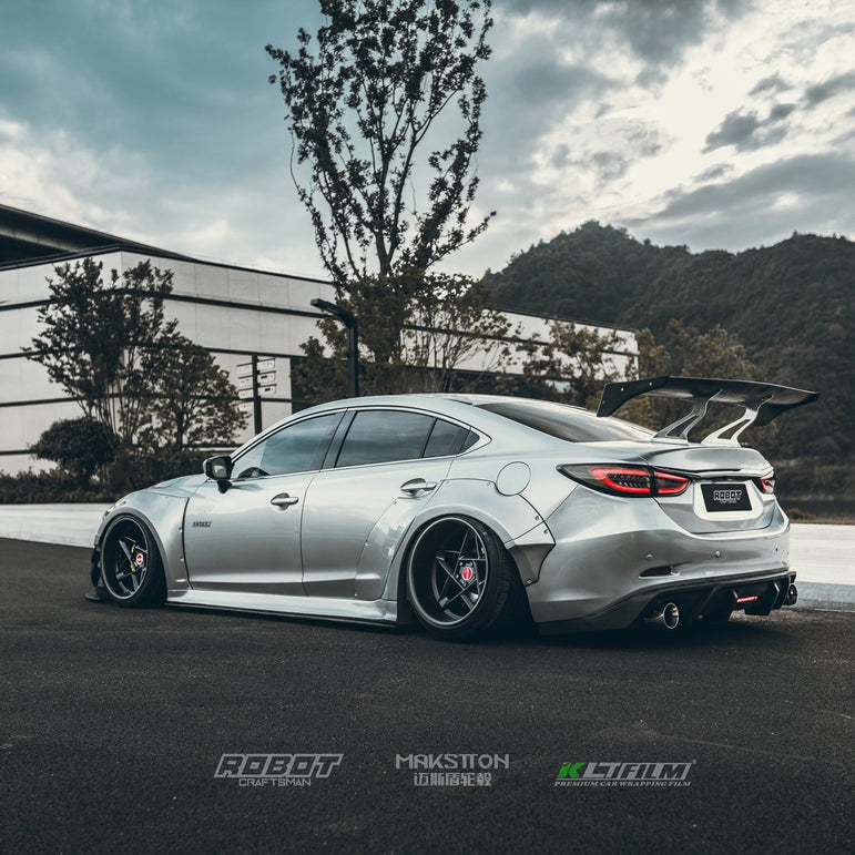 Robot Craftsman Mazda 6 2014 - 2022 GT Wing Aftermarket Carbon Fiber Part / Bodykit - Robot Bodykits