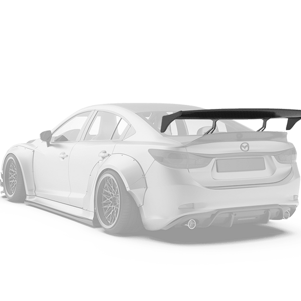 Robot Craftsman Mazda 6 2014 - 2022 GT Wing Aftermarket Carbon Fiber Part / Bodykit - Robot Bodykits