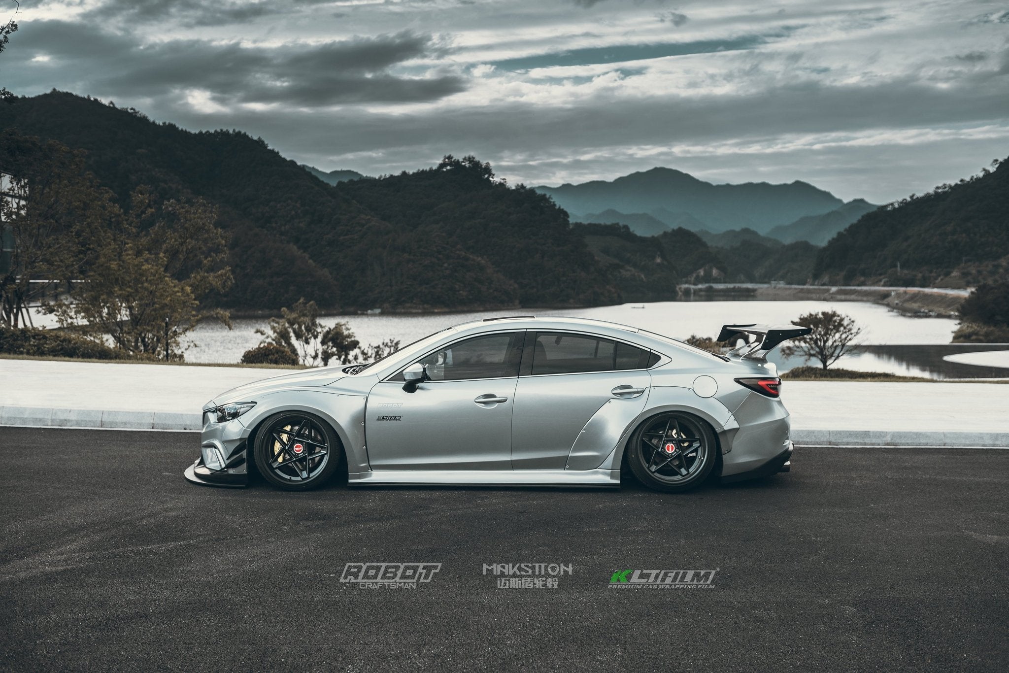 Robot Craftsman Mazda 6 2014 - 2022 GT Wing Aftermarket Carbon Fiber Part / Bodykit - Robot Bodykits
