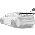 Robot Craftsman Mazda 6 2014 - 2022 GT Wing Aftermarket Carbon Fiber Part / Bodykit - Robot Bodykits