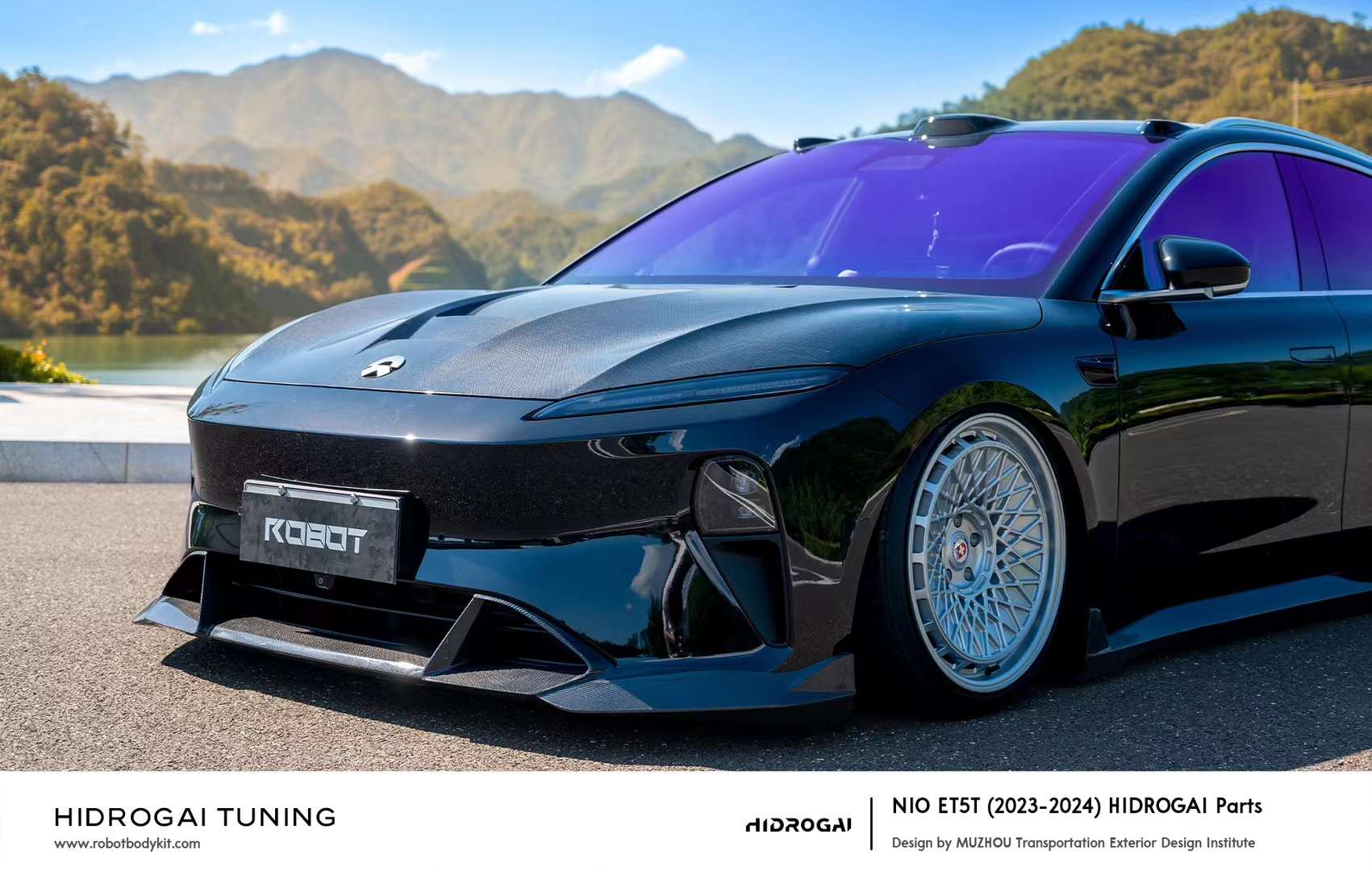 Robot Craftsman NIO ET5/ET5T Bonnet / Hood - NIO ET5/ET5t (NT 2.0 / Pre - Facelift) Aftermarket Carbon Fiber Part / Bodykit - Robot Bodykits