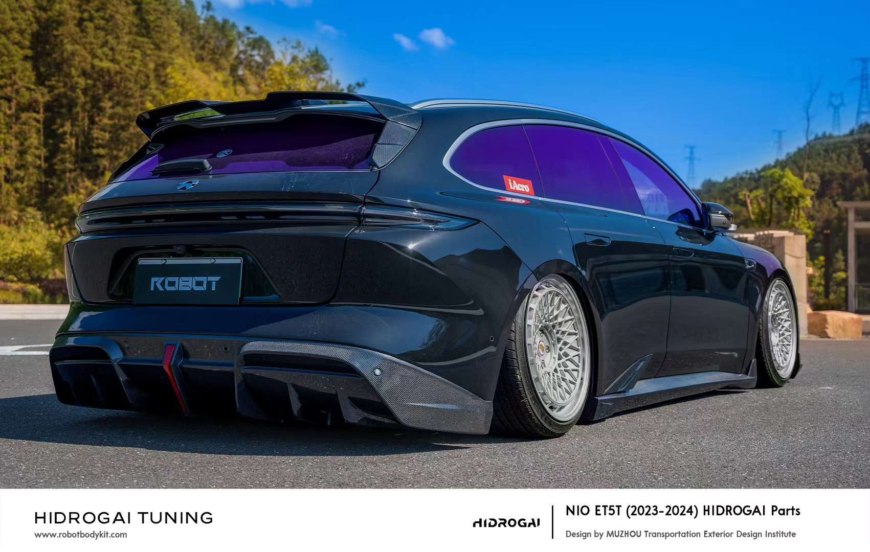 Robot Craftsman NIO ET5/ET5t Lowline Bodykit (Hydrogai Series) - NIO ET5/ET5t (NT 2.0 / Pre - Facelift) Aftermarket Carbon Fiber Part / Bodykit - Robot Bodykits