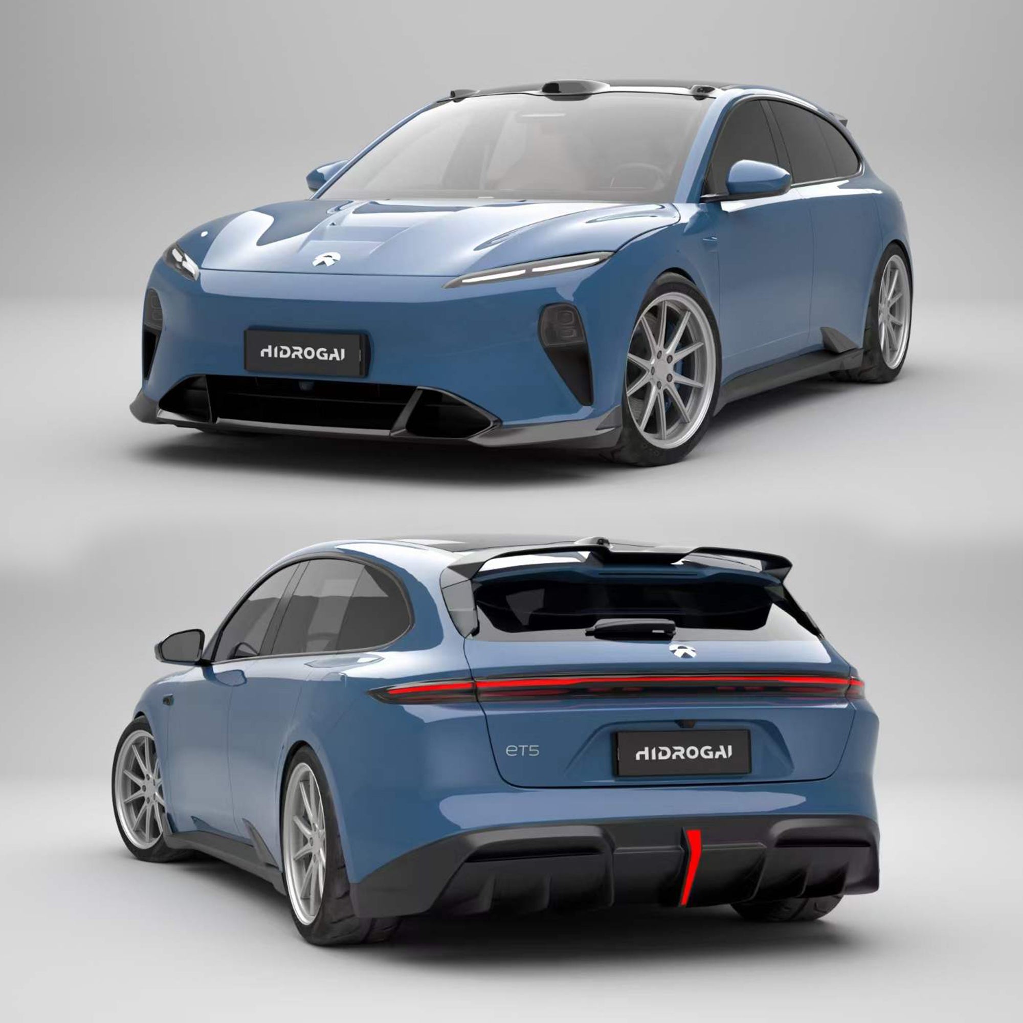 Robot Craftsman NIO ET5/ET5t Lowline Bodykit (Hydrogai Series) - NIO ET5/ET5t (NT 2.0 / Pre - Facelift) Aftermarket Carbon Fiber Part / Bodykit - Robot Bodykits