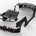 Robot Craftsman Nissan GTR Body Kit R35 Duck Tail Spoiler Aftermarket Carbon Fiber Part / Bodykit - Robot Bodykits