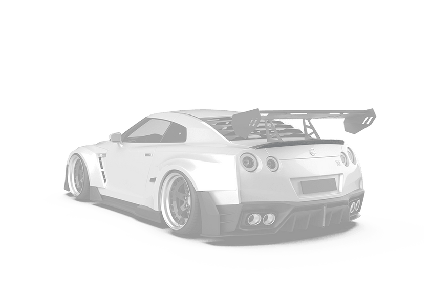 Robot Craftsman Nissan GTR Body Kit R35 Duck Tail Spoiler Aftermarket Carbon Fiber Part / Bodykit - Robot Bodykits