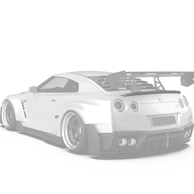 Robot Craftsman Nissan GTR Body Kit R35 Duck Tail Spoiler Aftermarket Carbon Fiber Part / Bodykit - Robot Bodykits
