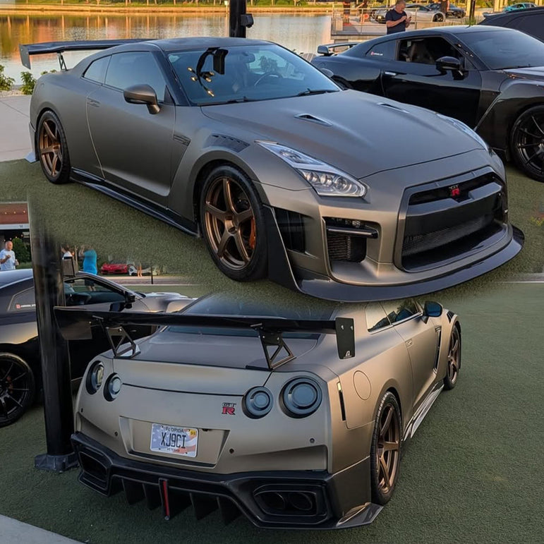 Robot Craftsman Nissan GTR Body Kit (R35) Fibre Glass Reinforced Plastic Complete Body Kit (FRP) Aftermarket Carbon Fiber Part / Bodykit - Robot Bodykits