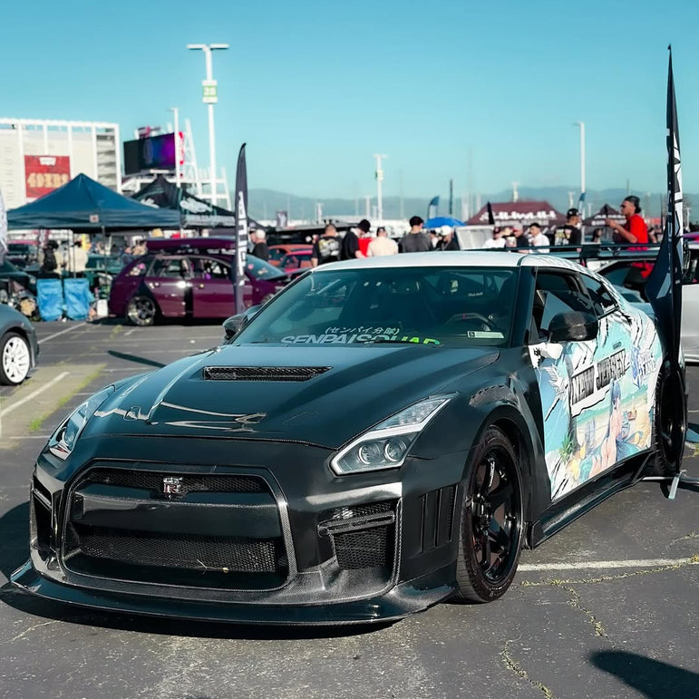 Robot Craftsman Nissan GTR Body Kit (R35) Fibre Glass Reinforced Plastic Complete Body Kit (FRP) Aftermarket Carbon Fiber Part / Bodykit - Robot Bodykits