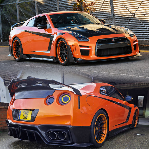 Robot Craftsman Nissan GTR Body Kit (R35) Fibre Glass Reinforced Plastic Complete Body Kit (FRP) Aftermarket Carbon Fiber Part / Bodykit - Robot Bodykits