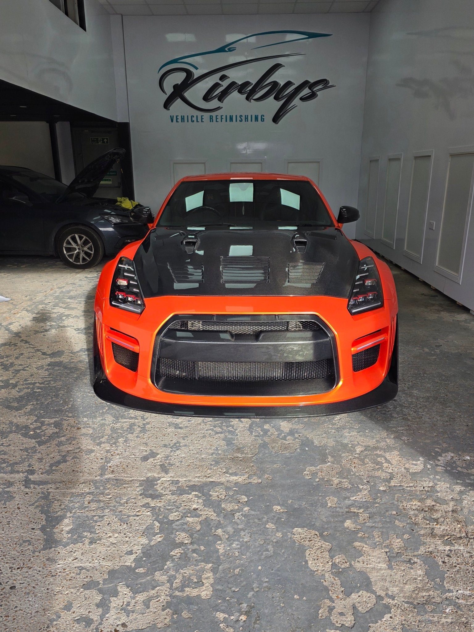 Robot Craftsman Nissan GTR Body Kit (R35) Fibre Glass Reinforced Plastic Complete Body Kit (FRP) Aftermarket Carbon Fiber Part / Bodykit - Robot Bodykits