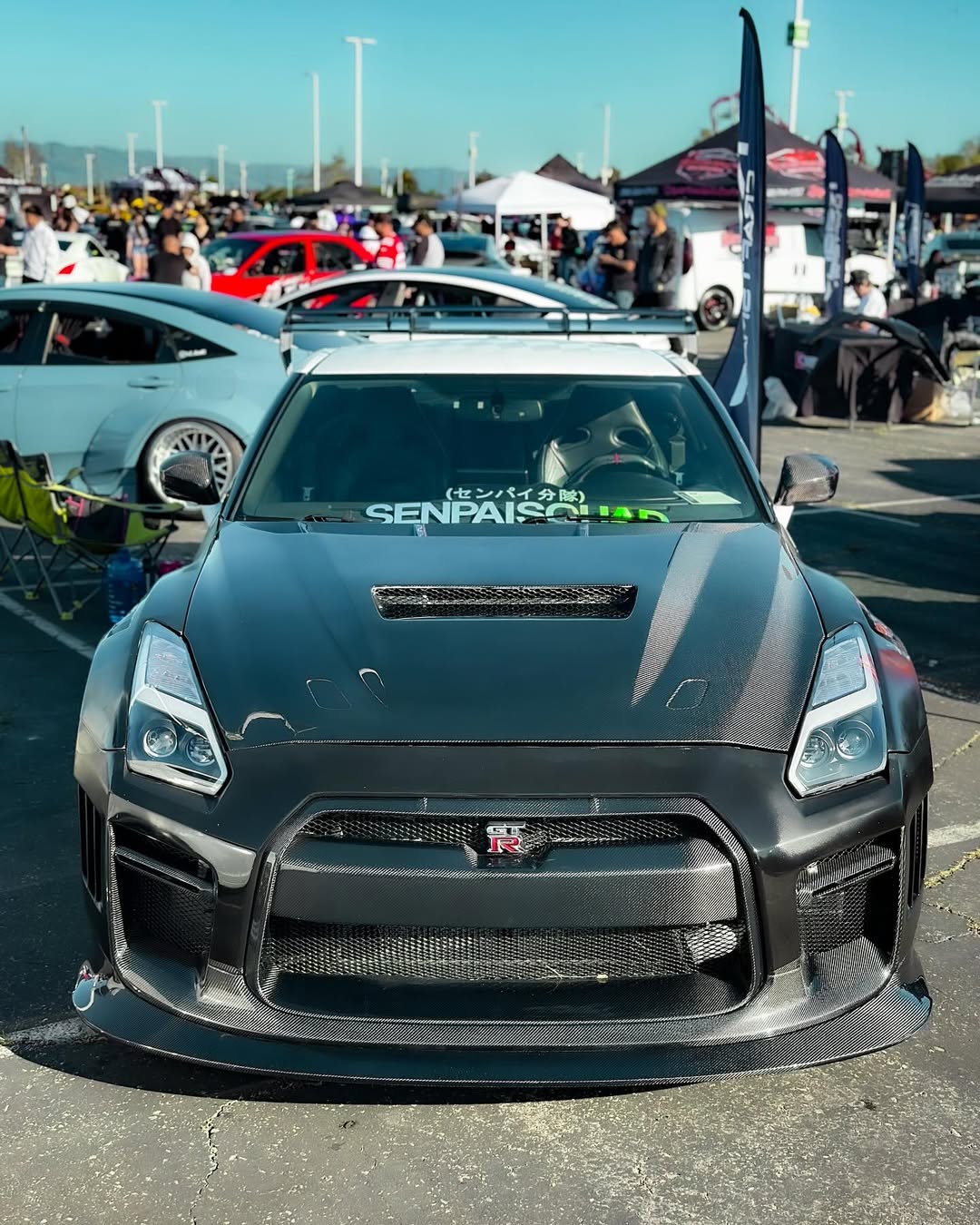 Robot Craftsman Nissan GTR Body Kit (R35) Fibre Glass Reinforced Plastic Complete Body Kit (FRP) Aftermarket Carbon Fiber Part / Bodykit - Robot Bodykits