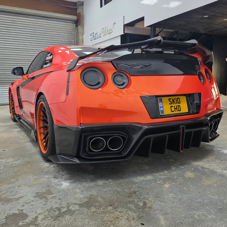 Robot Craftsman Nissan GTR Body Kit (R35) Fibre Glass Reinforced Plastic Complete Body Kit (FRP) Aftermarket Carbon Fiber Part / Bodykit - Robot Bodykits