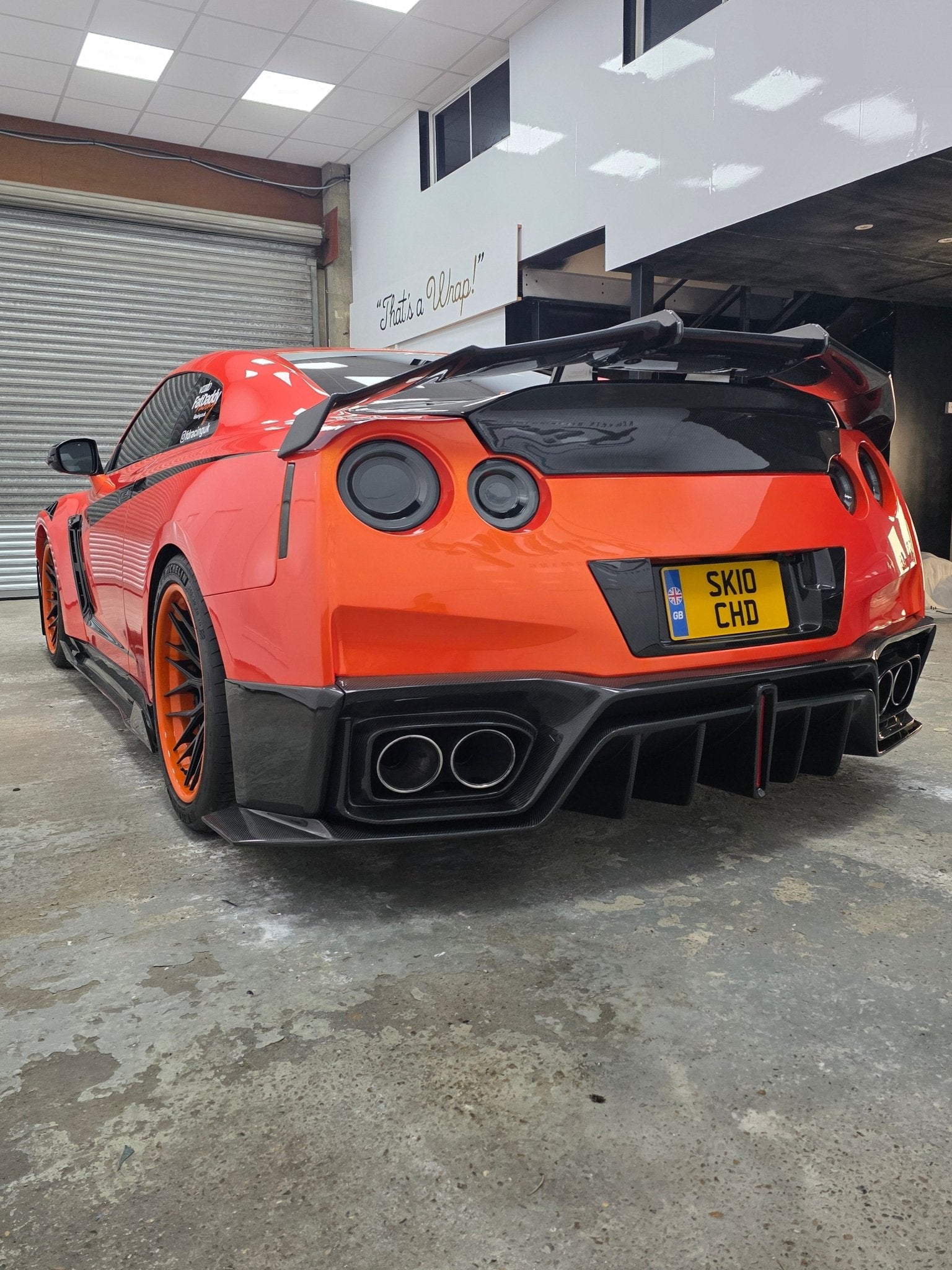 Robot Craftsman Nissan GTR Body Kit (R35) Fibre Glass Reinforced Plastic Complete Body Kit (FRP) Aftermarket Carbon Fiber Part / Bodykit - Robot Bodykits