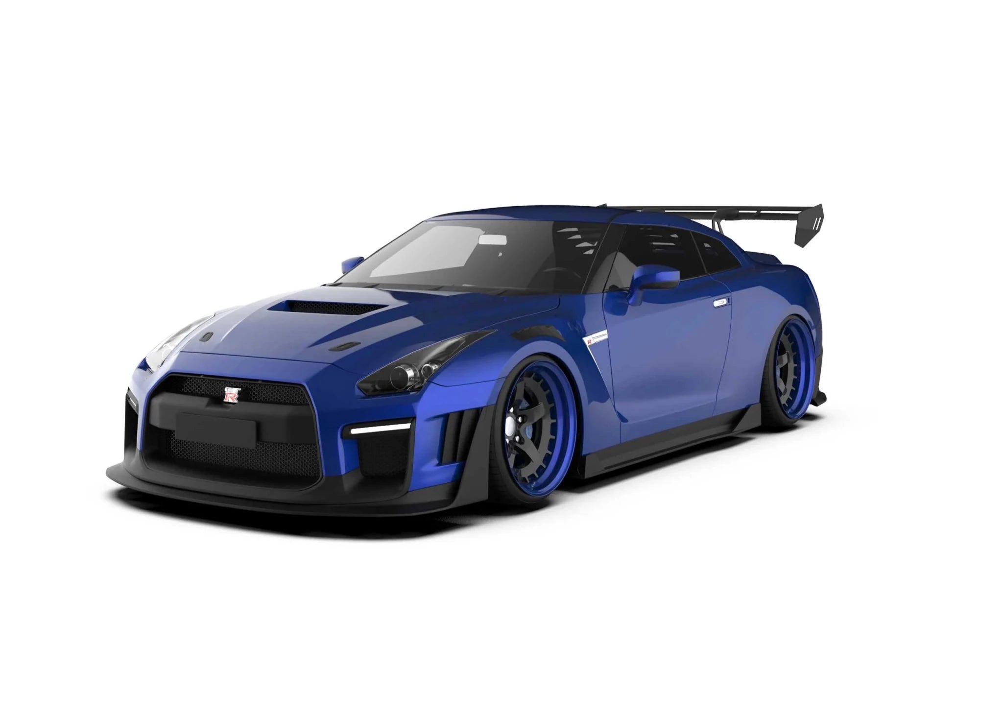 Robot Craftsman Nissan GTR Body Kit (R35) Fibre Glass Reinforced Plastic Complete Body Kit (FRP) Aftermarket Carbon Fiber Part / Bodykit - Robot Bodykits