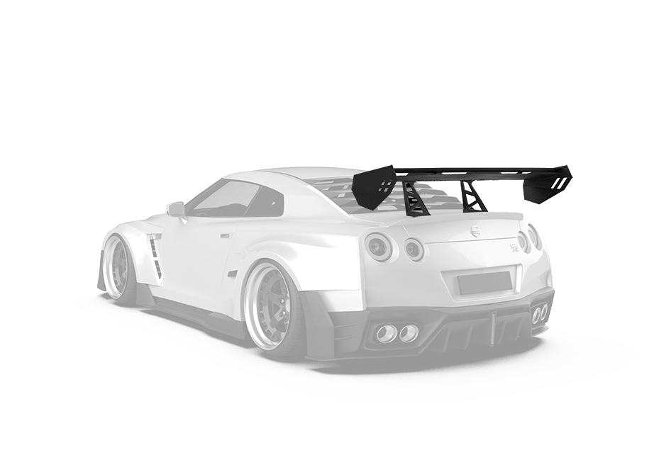 Robot Craftsman Nissan GTR Body Kit R35 GT Wing Aftermarket Carbon Fiber Part / Bodykit - Robot Bodykits