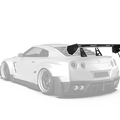 Robot Craftsman Nissan GTR Body Kit R35 GT Wing Aftermarket Carbon Fiber Part / Bodykit - Robot Bodykits