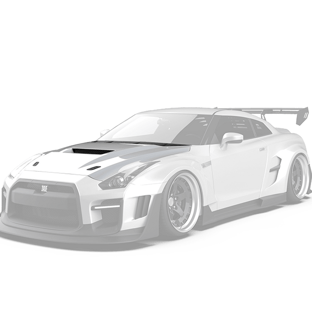 Robot Craftsman Nissan GTR Body Kit R35 Hood / Bonnet Aftermarket Carbon Fiber Part / Bodykit - Robot Bodykits