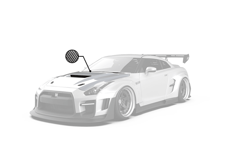 Robot Craftsman Nissan GTR Body Kit R35 Hood / Bonnet Aftermarket Carbon Fiber Part / Bodykit - Robot Bodykits