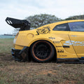 Robot Craftsman Nissan GTR Body Kit R35 WIDEBODY Fibre Glass Reinforced Plastic Complete Body Kit (FRP) Aftermarket Carbon Fiber Part / Bodykit - Robot Bodykits