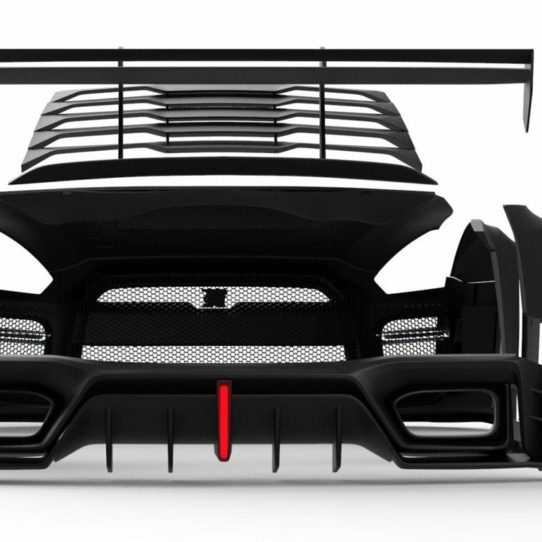 Robot Craftsman Nissan GTR Body Kit R35 WIDEBODY Fibre Glass Reinforced Plastic Complete Body Kit (FRP) Aftermarket Carbon Fiber Part / Bodykit - Robot Bodykits