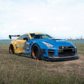 Robot Craftsman Nissan GTR Body Kit R35 WIDEBODY Fibre Glass Reinforced Plastic Complete Body Kit (FRP) Aftermarket Carbon Fiber Part / Bodykit - Robot Bodykits