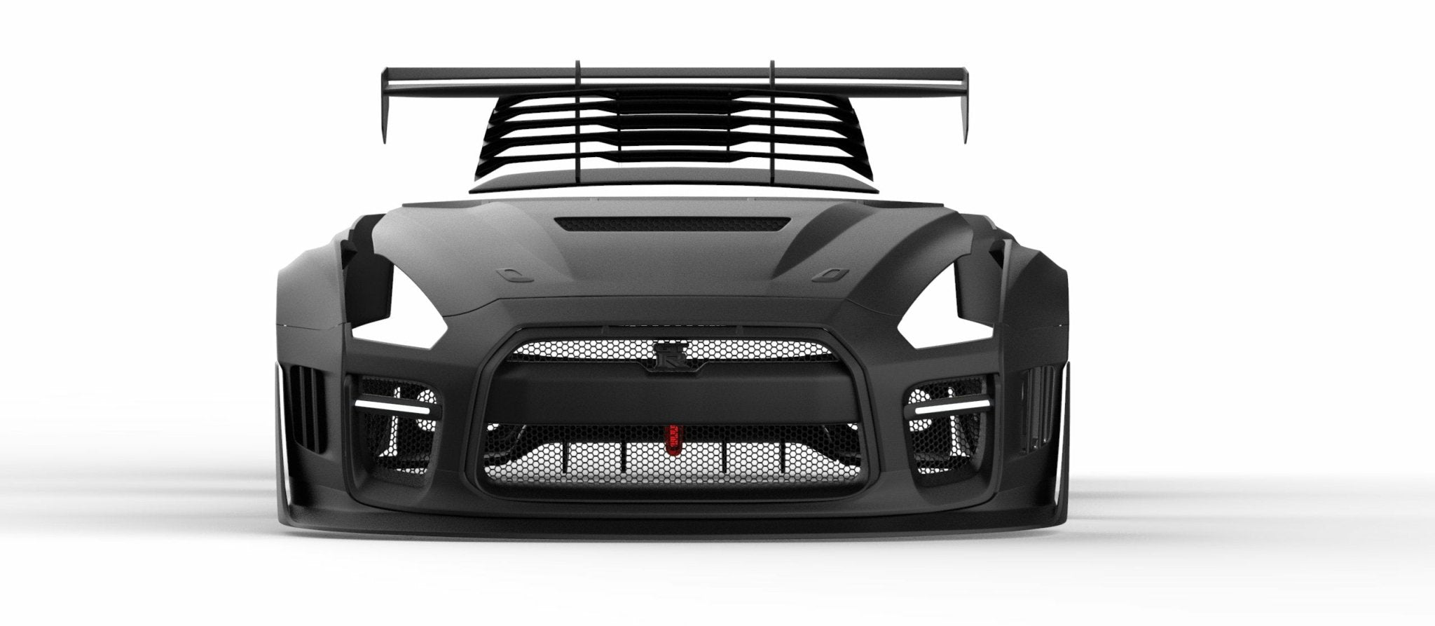 Robot Craftsman Nissan GTR Body Kit R35 WIDEBODY Fibre Glass Reinforced Plastic Complete Body Kit (FRP) Aftermarket Carbon Fiber Part / Bodykit - Robot Bodykits