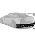 Robot Craftsman Nissan GTR Narrowbody R35 Rear Diffuser Aftermarket Carbon Fiber Part / Bodykit - Robot Bodykits